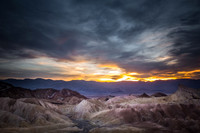 Zabriskie Point at Sunset