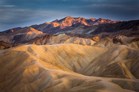 Zabriskie Point at Sunset