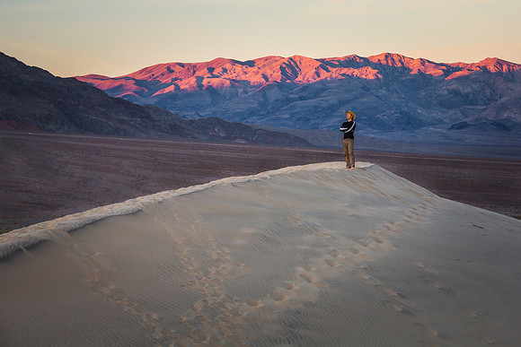 Mesquite Flat Sand Dunes at Sunrise
