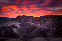 Zabriskie Point at Sunset