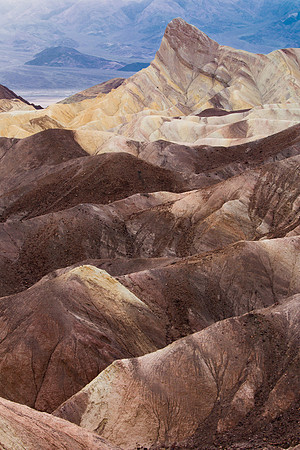 Zabriskie Point at Sunset