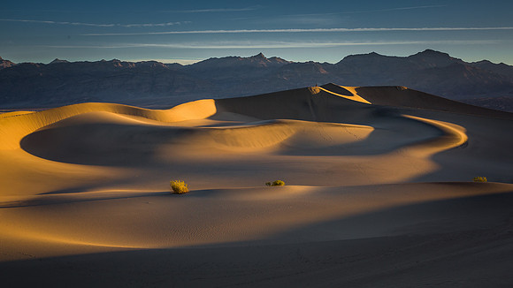 Mesquite Flat Sand Dunes at Sunrise