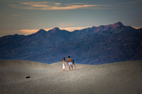 Mesquite Flat Sand Dunes at Sunset