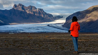 Glacier view from Ring Road in the South