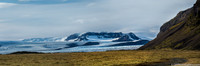 Glacier view from Ring Road in the South
