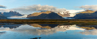 Glacier view from Ring Road in the South