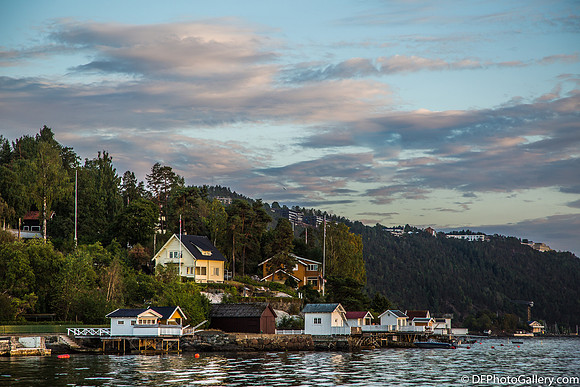 The view around Oslo Fjord