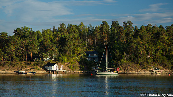 The view around Oslo Fjord