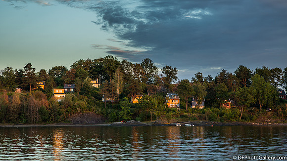 The view around Oslo Fjord