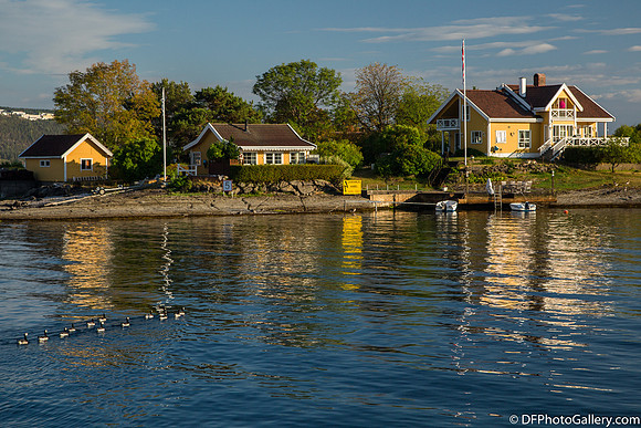 The view around Oslo Fjord