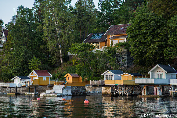 The view around Oslo Fjord