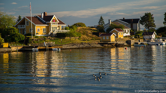 The view around Oslo Fjord
