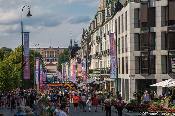 On the street of Oslo