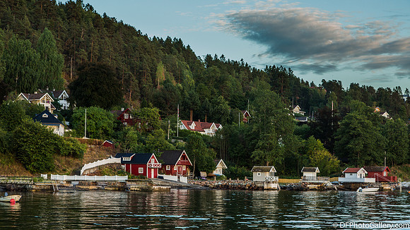 The view around Oslo Fjord