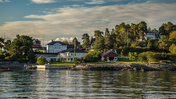 The view around Oslo Fjord