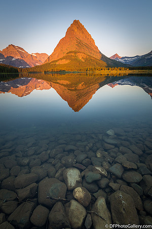From the Many Glacier section in the Glacier National Park