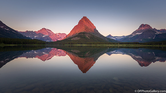 From the Many Glacier section in the Glacier National Park