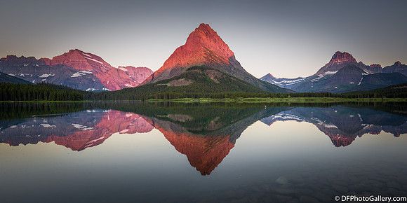 From the Many Glacier section in the Glacier National Park