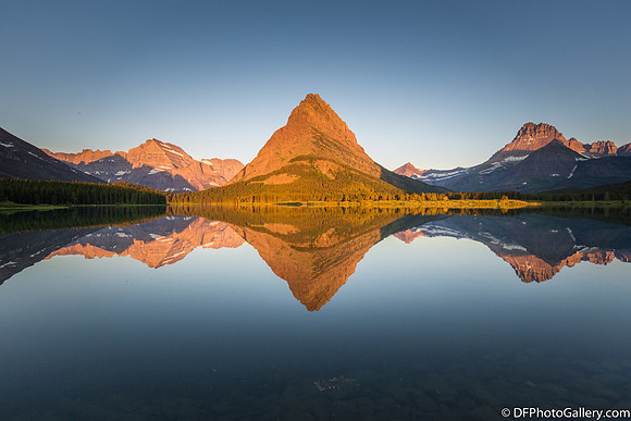 From the Many Glacier section in the Glacier National Park