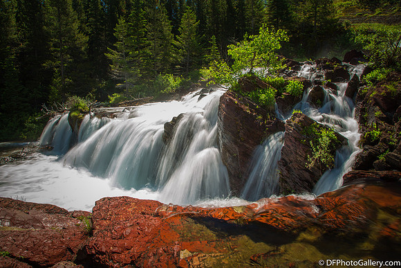 From the Many Glacier section in the Glacier National Park