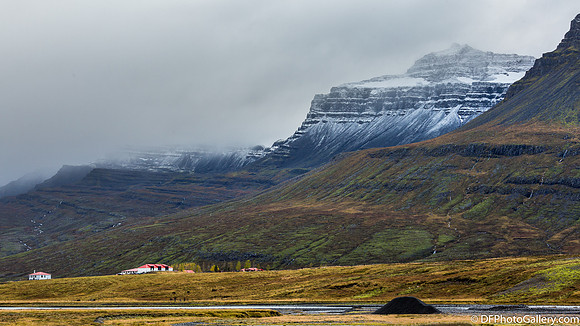 View from the Ring Road along East Fjord