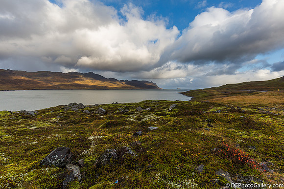 View from the Ring Road along East Fjord
