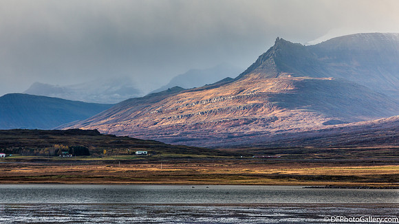 View from the Ring Road along East Fjord