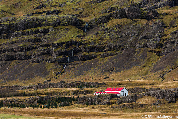 View from the Ring Road along East Fjord