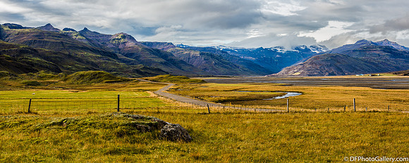 View from the Ring Road along East Fjord