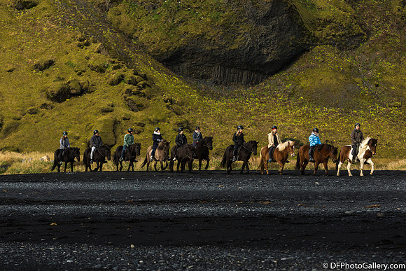 Blank Sand Beach near Vik