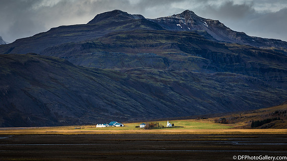 View from the Ring Road along East Fjord