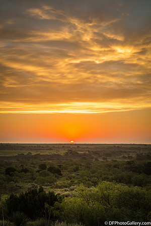 Texas sunrise is always a wonder.